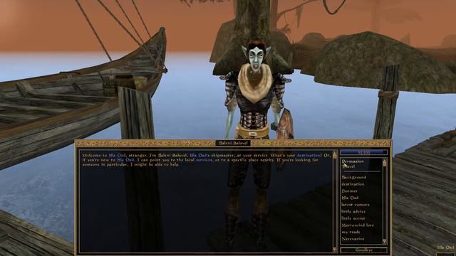 How to get to Gnaar Mok in Elder Scrolls Morrowind смотреть онлайн
