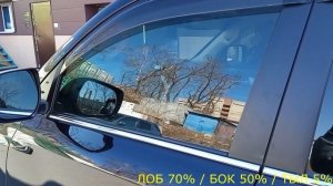 Тонировка (ЛОБ 70% / БОК 50%) Land Cruiser 200