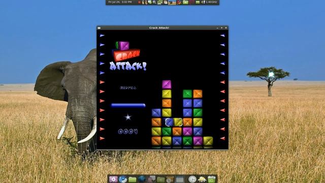 Gweled & Crack Attack - Puzzle Games - Linux Mint 7 смотреть онлайн