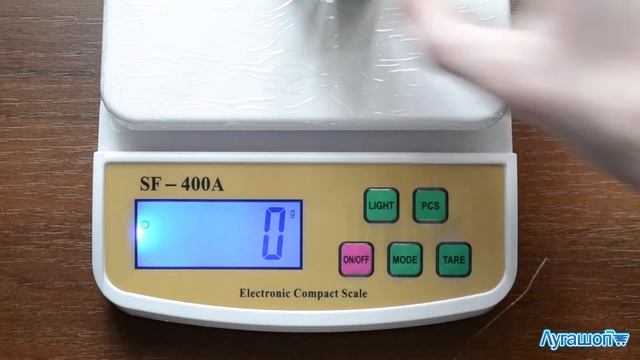 Весы кухонные электронные SF-400 A(с блоком питания): Видео обзор и распаковка смотреть онлайн
