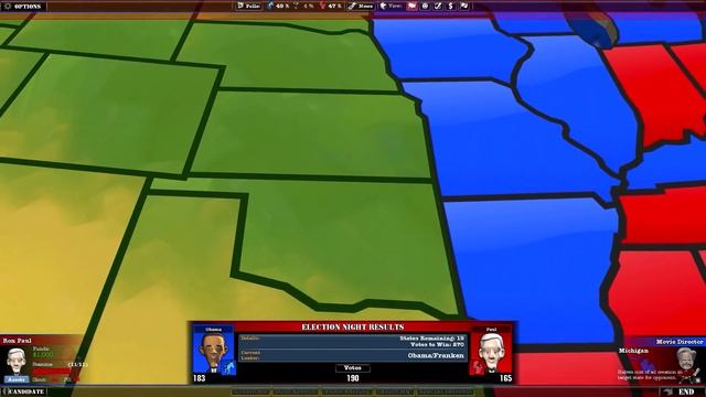 Ron Paul Vs Obama (The Political Machine 2012) смотреть онлайн