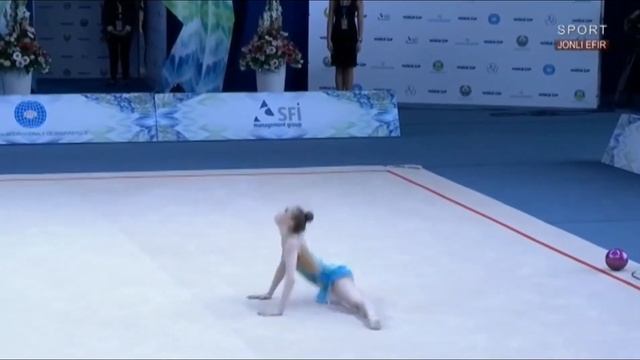 2019.04.19 Ташкент - Евчик Юлия 2001 ??BLR - Мяч 14,350 - World Cup Tashkent 2019 смотреть онлайн