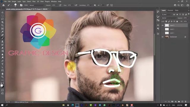 Create ANIMATED Outline Sketch In Photoshop | Animated Doodle Effect смотреть онлайн