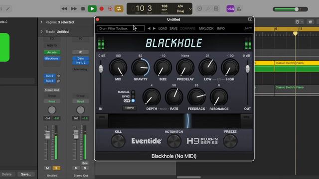 Eventide Blackhole Reverb Plug-in