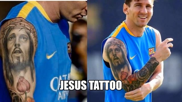 ALL MESSI TATTOOS & THEIR MEANINGS смотреть онлайн