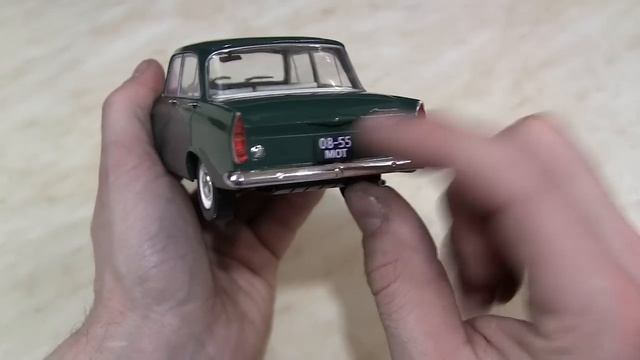 Москвич 408 1:24 Hachette Легендарные советские автомобили №6