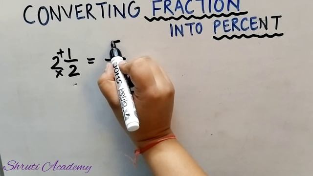 Fraction to Percent Conversion | How to convert Fractions into Percent | Mixed Fraction into Percen смотреть онлайн