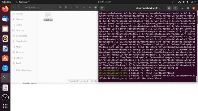 Demo Program WordCount MapReduce pada Hadoop смотреть онлайн
