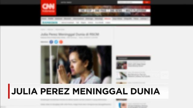 Turut Berduka Cita, Julia Perez Meninggal Dunia, Selamat Jalan Jupe смотреть онлайн
