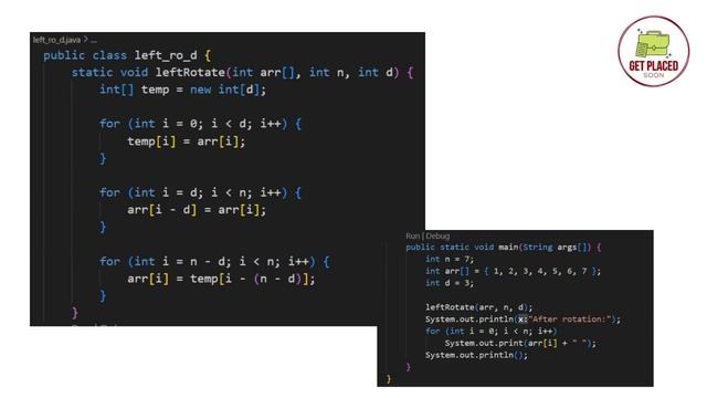 Best DSA Course- Arrays 5| How to left rotate an array by d places | LeetCode Geeks for Geeks смотреть онлайн