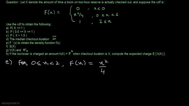 Cumulative Distribution Functions and Expected Values : Solved Example #1 смотреть онлайн