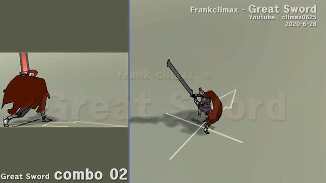 Frank climax GreatSword Combo 2, 3 --- 2020 6 28 смотреть онлайн