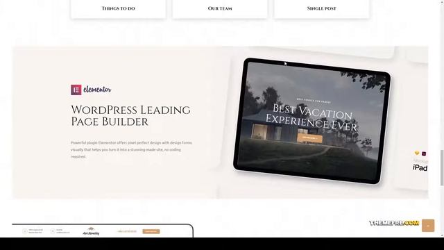 Ami Homestay - Hotel Booking WordPress Theme travel reservation Rena смотреть онлайн