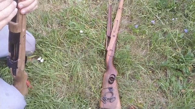 Ложа ВЗ-29 новодел бук и орех смотреть онлайн