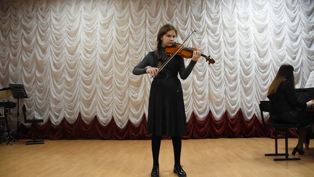 Дудникова Елизавета - В.А. Моцарт "Рондо", Х. Глюк "Мелодия". смотреть онлайн