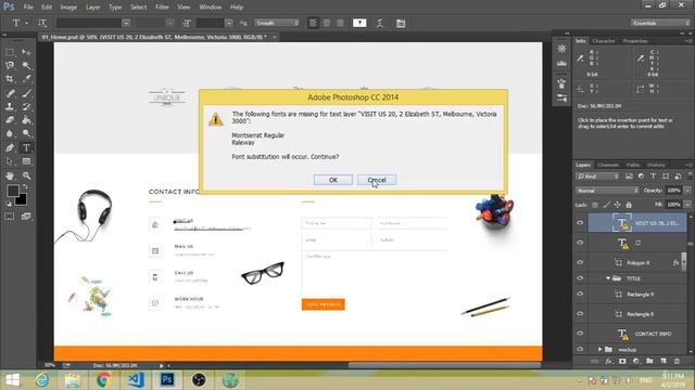 Онлайн-верстка html-шаблона (часть 3). Подключение шрифтов смотреть онлайн