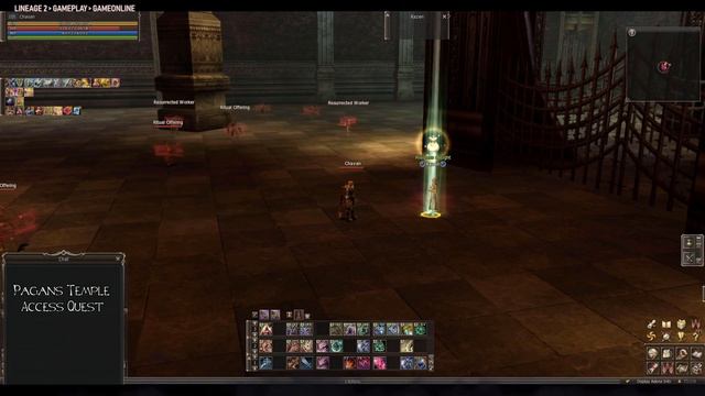 Old Quest to access Pagans Temple - Lineage II NA смотреть онлайн