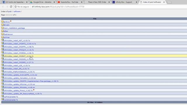✅INFINITY BOX | Como Descargar los INSTALADORES | MTK | QUALCOMM Y SPD ✅ Funciona 2018 смотреть онлайн