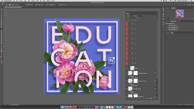 Photoshop | Быстрая навигация по панели Layers (Фильтры Слоёв) смотреть онлайн