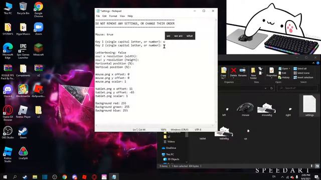 How to get the Bongo Cat keyboard facecam for FREE!! смотреть онлайн