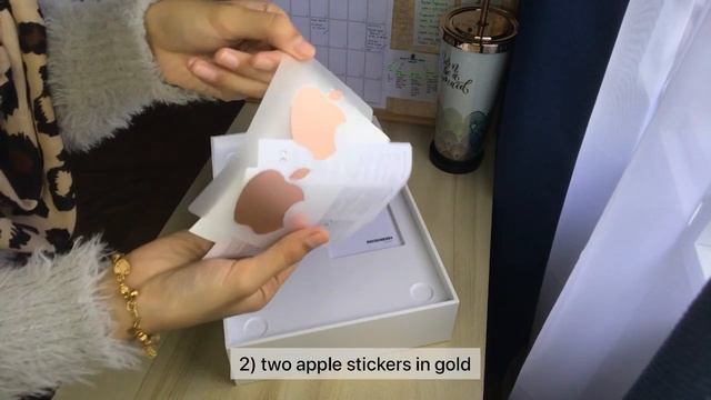 Aesthetic Unboxing Apple Macbook Air (Gold) *with M1 chip* | My First Mac! ? смотреть онлайн