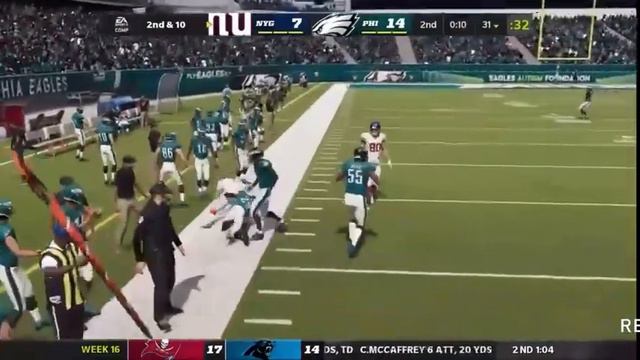 Graham Gano Breaks The Record For The Longest FG Ever!!! (Giants Franchise Episode 15) смотреть онлайн