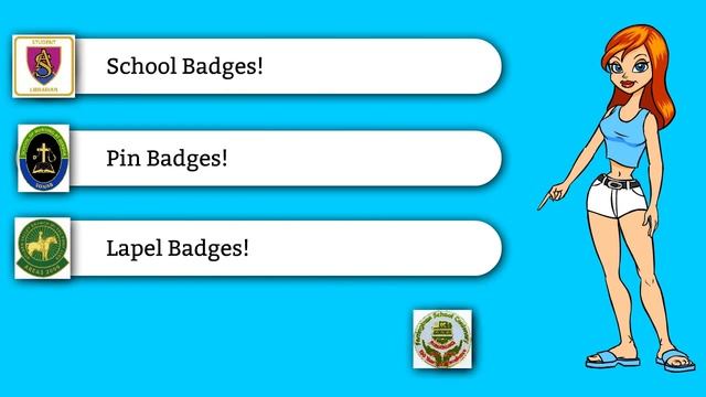 School Badges and Supplier of Name Badges, Lapel Pins and More! смотреть онлайн