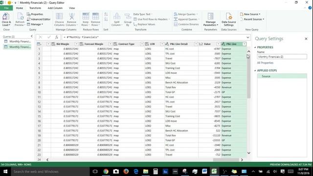 Introduction to Excel Power Query 1 (b), Home ribbon смотреть онлайн