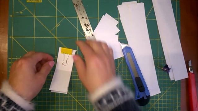 Оригами. Как нарезать бумагу для модулей. Как сделать модули для поделок. смотреть онлайн
