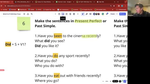 Lesson 41 Present Perfect and Past Simple смотреть онлайн