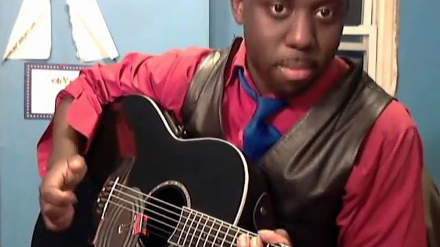 Lesson: Reggae percussion on acoustic guitar (a) смотреть онлайн