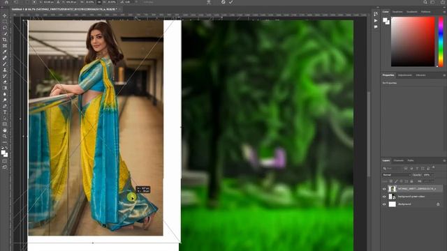 ✅✅Photoshop Tutorial : How to Change Background Using Channel Quicky Tool Blur Ep 24 смотреть онлайн