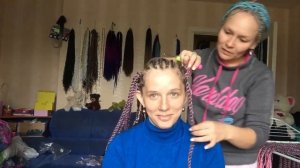 Как крепить Сенегальские косы