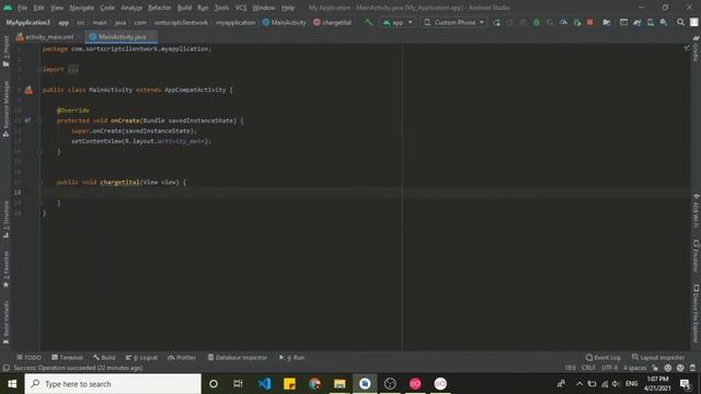 How to Use OnClick Method in Android Studio(OnClick() Function Method) смотреть онлайн