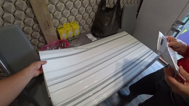 Натянули потолок. Купили карниз, гардину.+++ смотреть онлайн