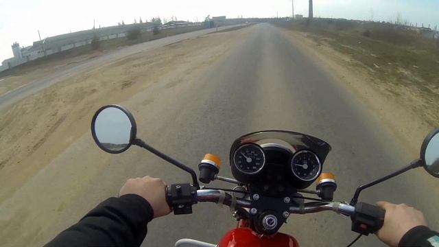 Первый выезд на jawa люкс в 2021. Прохождение ТО. смотреть онлайн