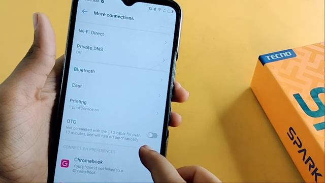 Tecno Spark Go 2022 OTG Connection Setting | How To Use Otg Connection | Otg Connection