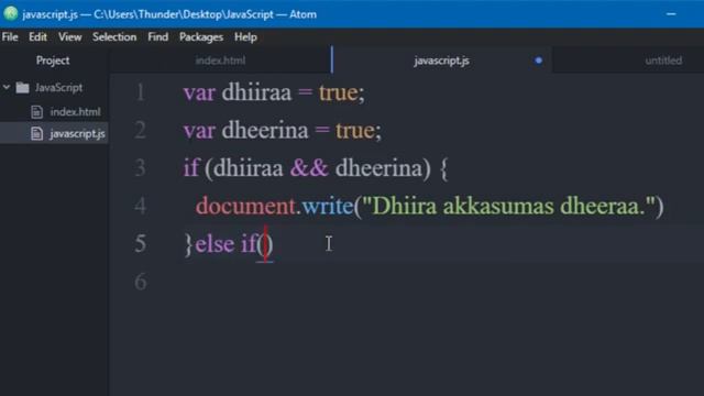 If Statement | JavaScript - Afaan Oromoo | Kutaa 16ffaa - B смотреть онлайн