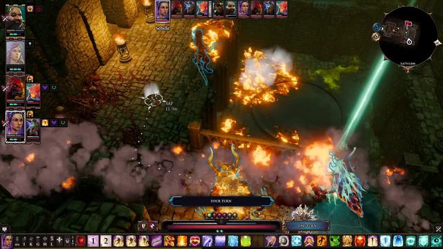 Divinity: Original Sin II - All magic party! We learned 'The Taming of the Holy Fire'. Finally. смотреть онлайн