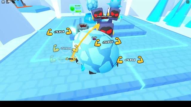 Got A New Quest Pet And Defeated The Strongest Boss! Push Simulator Roblox