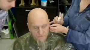 Работа по созданию образа Ивана Грозного из актера Сергея Маковецкого для сериала "Годунов"