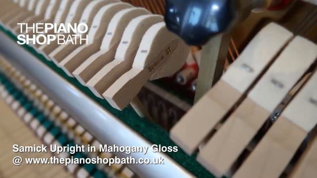 2003 Samick High Gloss Upright Piano @ The Piano Shop, Bath смотреть онлайн