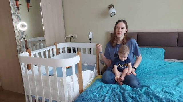 Обзор кроваток HAPPY BABY MOMMY LUX и NUOVITA ACCANTO. Какая кроватка для новорожденного лучше? смотреть онлайн