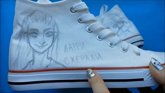 DIY★КАК РАСКРАСИТЬ ОБУВЬ СВОИМИ РУКАМИ★РИСУЮ НА КЕДАХ!! DIY SHOES Project AMAZING*SALLY FACE смотреть онлайн