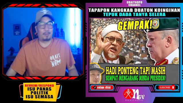 HADI PONTENG TAPI MASIH SEMPAT MENGARANG MINDA PRESIDEN DAN BUAT POSTING! смотреть онлайн