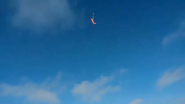 Полёт авиамодели "Cessna-150". Петропавловск KZ. смотреть онлайн
