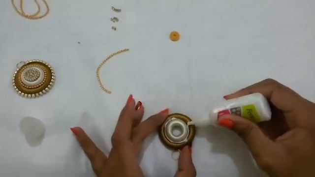 Onam Special: How to make Earrings using Silk Thread at Home | Tutorial смотреть онлайн