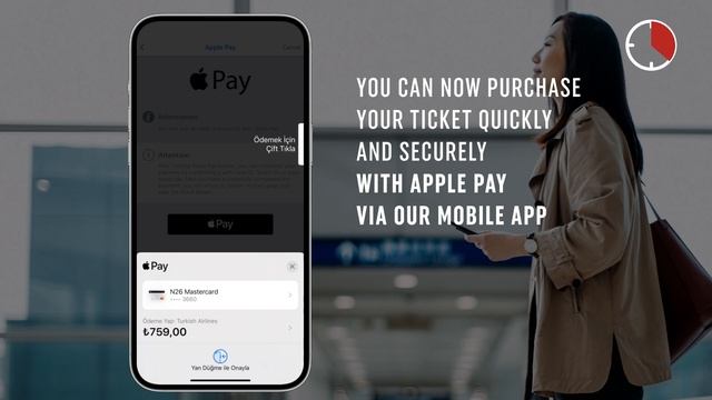 Apple Pay Purchase Option - Turkish Airlines смотреть онлайн
