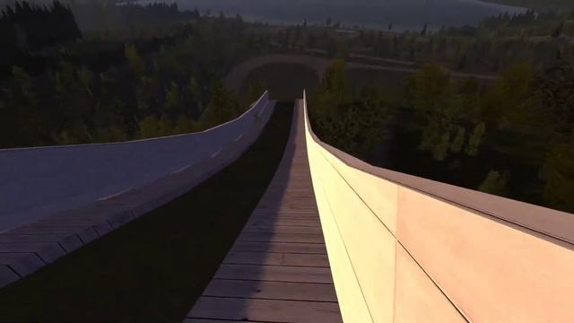 My Summer Car: Jumping off the ski ramp смотреть онлайн