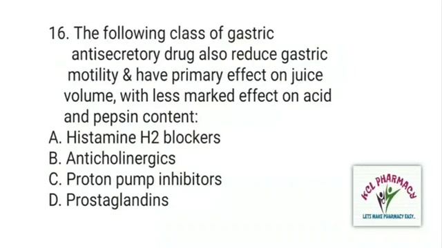 MCQ on drug acting on GIT, Antacid & Anti ulcer Drugs Part-1 | Pharmacology-II solve with Anurag Si смотреть онлайн